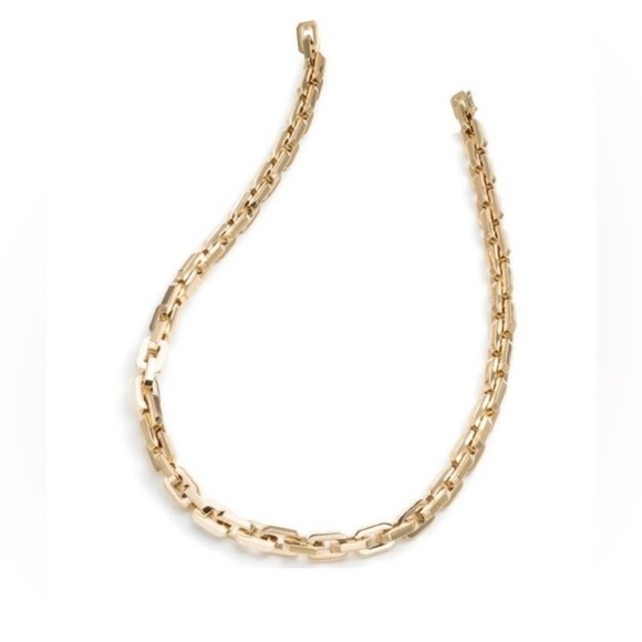 New Eddie Borgo Supra Chain Link Gold Necklace 💕 - Picture 2 of 12